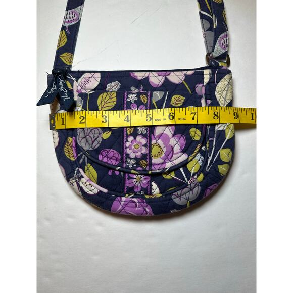 Vera Bradley Floral Nightingale Crossbody Bag Zip Closure Magnetic Front Pocket - Picture 3 of 7